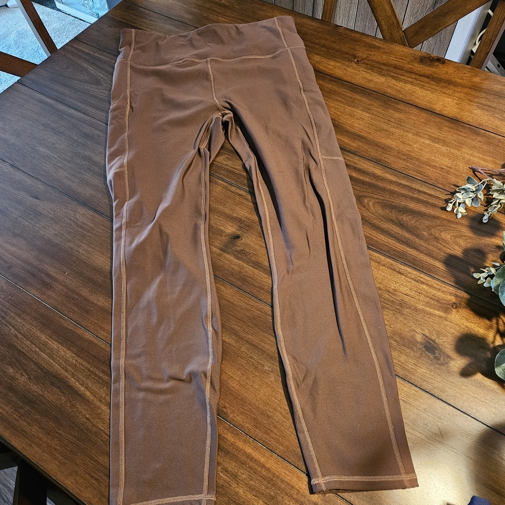 Fabletics Chickory Coffee Cold Weather Leggings